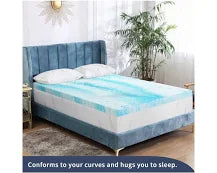 Memory Foam Mattress Topper for Pressure Relief